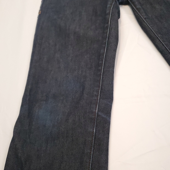 Armani Exchange Dark Blue/ Straight Leg Denim Women's Size 4 - Picture 10 of 12